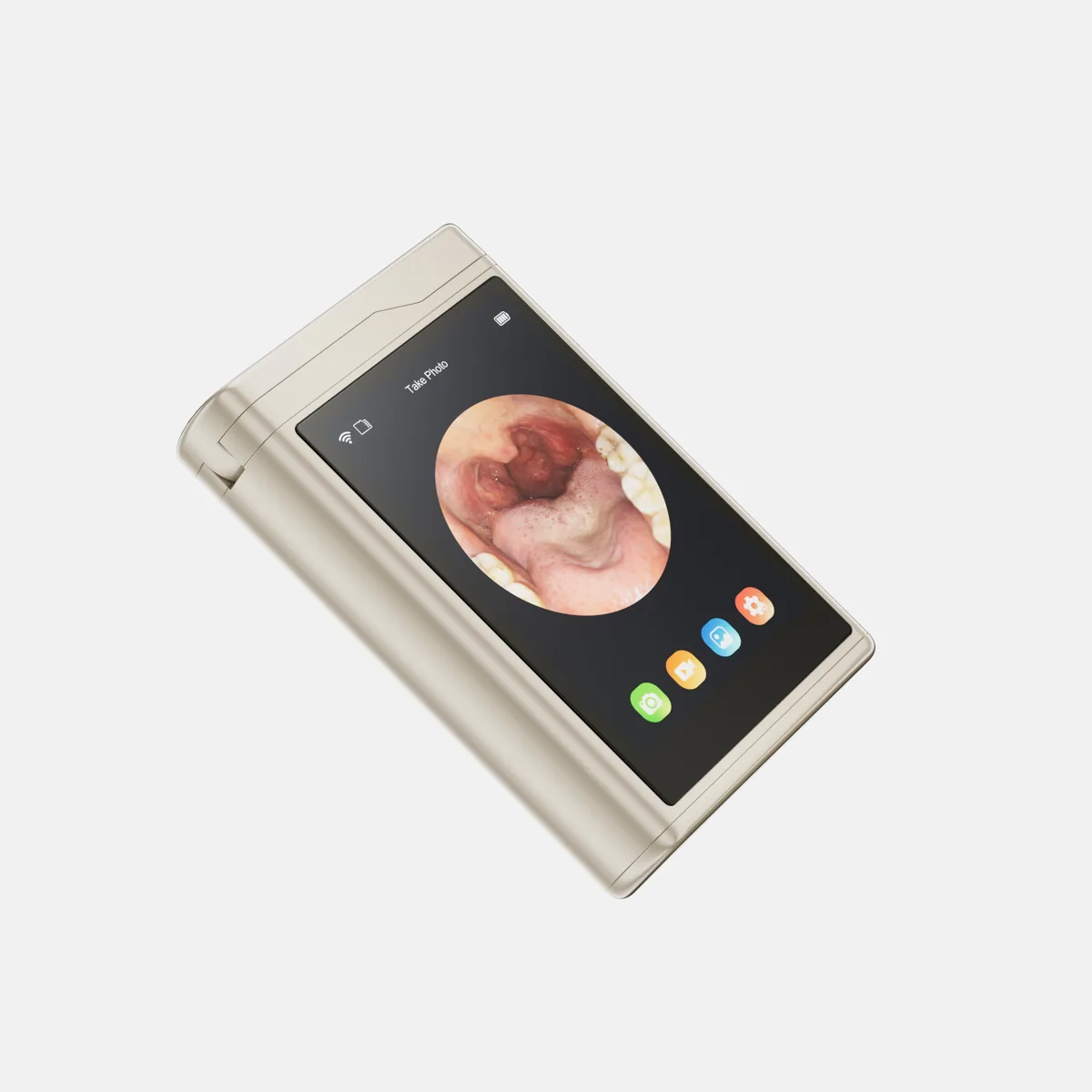 SOFTISH A07 visual ear cleaner oral camera view on screen – Shenzhen Jiding Electronic Co., Ltd.
