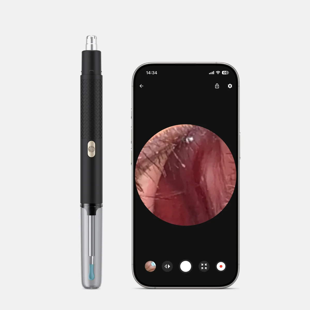 SOFTISH P1 visual ear cleaner nose trimmer feature – Shenzhen Jiding Electronic Co., Ltd.